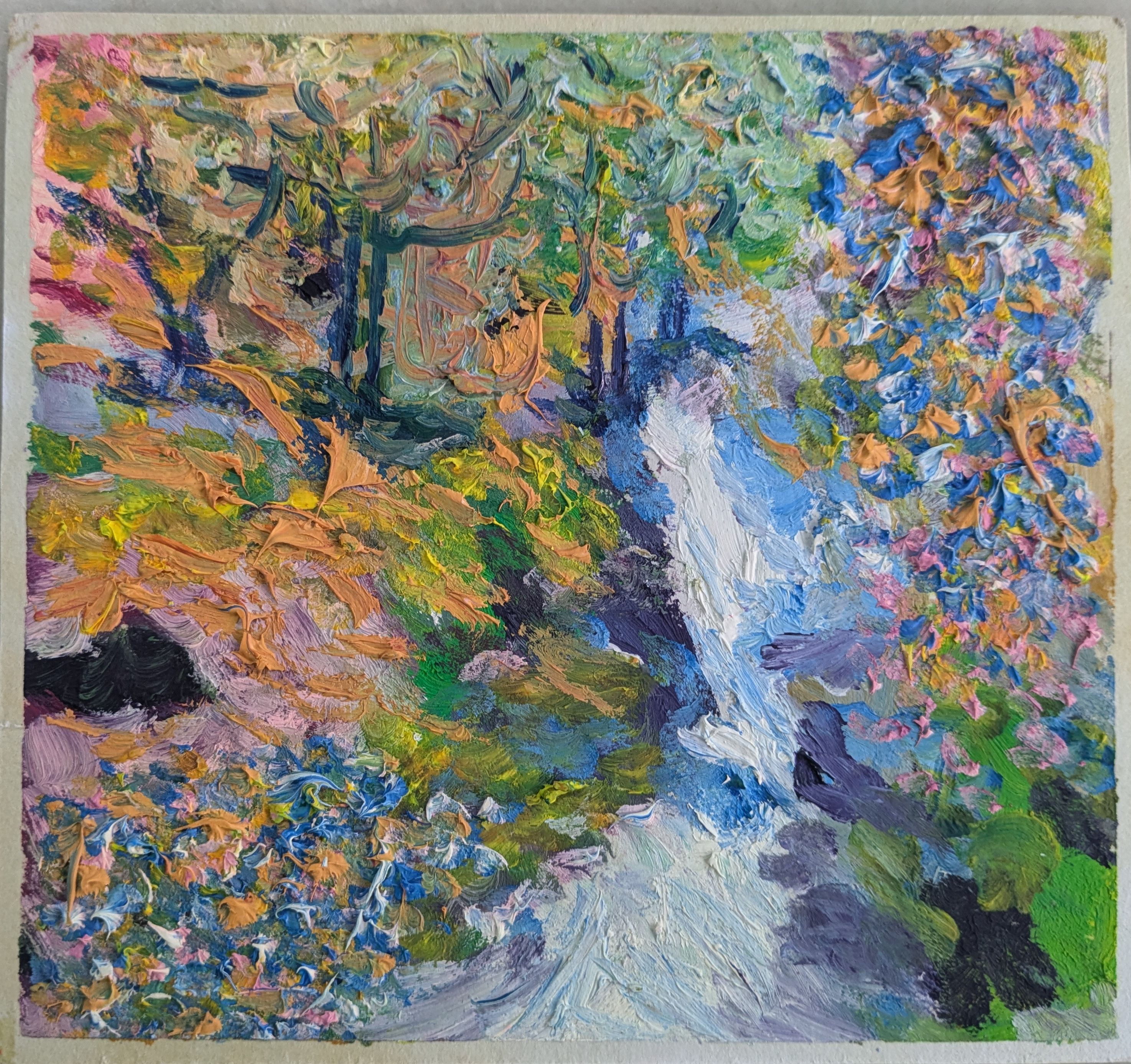 Obra en venta: El bosque azul